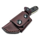 Custom Leather Scout Carry Sheath For Esee Izula Fixed Blade Knife