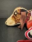 Vintage Fisher Price Snoopy Dog Pull Toy  181 Wood Beagle 1961 W clicking Sound