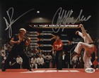 Ralph Macchio   Billy Zabka Signed 8x10 Photo The Karate Kid Jsa Private Signing