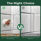 Clear Shower Curtain Liner With Side Suction Cups  72 X 72 Premium Peva Light