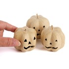 Package Of 24 Paper Mache Jack O  Lantern 2-1 8  Tall Fall Pumpkins
