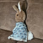 Mrs Rabbit Beatrix Potter Bunny Original Dress Vintage Eden Plush Stuffed Toy