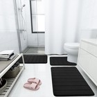 Memory Foam Bath Mat Ultra Soft Non Slip Absorbent Washable Bathroom Rug