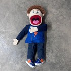 Tommy Full Body Puppet Boy Ventriloquist 25 Inch Silly Puppets 2008 Yarn Hair