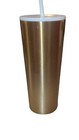 Starbucks Gold Cold Cup Tumbler Venti Winter Holiday 2019 24 Oz  Rare White