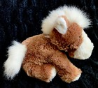 Dan Dee Collector s Choice Brown And White Horse Plush Pony Stuffed Animal 10   