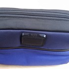 Tumi Response Travel Kit Black Blue Hanging Toiletry Bag Neon Lining  195