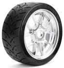 Powerhobby 1 8 Gripper Front Rear 42 54 100 Belted Tires Chrome V2 Arrma Infract