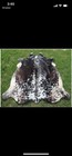 New Large 100  Cowhide Leather Rugs Tricolor Cow Hide Skin Carpet Area Xl