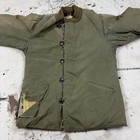 Vintage 40s Us Military Army M43 Field Jacket Pile Liner Mens M Usgi Ww2 M1943