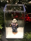 Little Gem Father Panda Deb Canham 1995 Teddy Bear With Display Case- Very Rare 