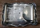 Vintage Western Sterling Silver Belt Buckle 68 Grams Marked