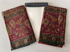 New 2 Ralph Lauren Equestrian Paisley King Pillowcases Vintage Nos