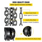 Manual Chain Hoist  2200 Lbs Capacity  10ft Lift  Durable Steel Construction