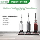Kerneed 5 Pack Vacuum Bags Type Y For Hoover Windtunnel Upright White