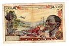Chad Chad Central Africa 5000 Francs Banknote 01 01 1980 P8 Villagers Good   