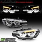  full Led Lci Style Fit Halogen  2012-15 Bmw F30 320i 328i 335i Drl Headlights