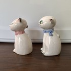 Vtg 1958 Holt Howard Cozy Kitten Salt Pepper Shakers Siamese Cats Japan Mcm
