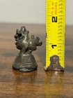 Antique 18th-19th Century 1 5 h Burmese Bronze Beast Opium Weight