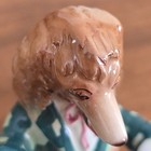 Vintage Enesco The Bar Hound Afghan Hound Ivan  The Orator Dog Figurine Japan 