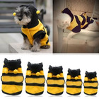 Bee Pet Puppy Coat Apparel Outfit Fleece Clothes Dog Cat Hoodie Fancy Costume Ha