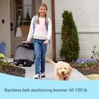 Graco Turbobooster 2 0 Backless Booster Car Seat denton polyester forward Facing