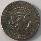 Collectible 1993 Kennedy Half Dollar Jfk 50 Cent Piece   vintage Coin  