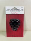 Michael Healy Pinecone Door Knocker In Matte Black Cast Iron Door Knocker