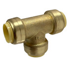 5 Pack  Xfitting 3 4  Push Fit Tee  3 4  Push To Connect Tee  Lead Free Brass