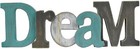 Wooden Letters Sign Decorative Wood Block Signs Freestanding Word Home Decor 