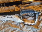 Replica Of Civil War Csa Officer Sword With Scabbard And Tassel