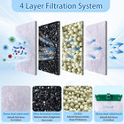 16 Pack Medium Filter Cartridges Compatible With Tetra Whisper Bio-bag Filters M