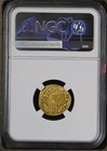Constans Ii  Ad 641-668 Byzantine Empire Av Solidus Gold  4 39g   Ngc Ms