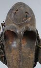An Extremely Rare And Very Old African Tribal Animal Crest Head Mask  Dogon  