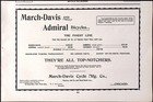 1896 March Davis And Admiral Bicycles They re All Top Notchers Bicycle Print Ad