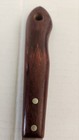 Vintage Stainless Metal Veri-sharp Usa 3 Set Serving Utensils Wood Handle
