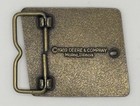 Vintage 1989 John Deere Diesel Power Belt Buckle Tractor Engine Deere   Company