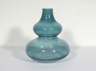 Stylish Bloomingville Modern Blue Glass Vase 4 5  Home Decor   Floral