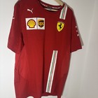 Ferrari Formula 1 Scuderia 2019 2020 T-shirt Puma Size Xxl Red Shell Ups Ray-ban