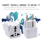 Travel Adapter Plug Converter For France Germany Spain Turkey Europe Schuko 