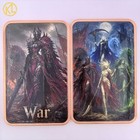 1pc5oz Dark Fantasy War Armored Warrior With Sword Copper Bar Commemorative Gift