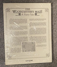 Vintage Springbok Woodcutter   s Maze Jigsaw Puzzle 500  Pieces Factory Sealed