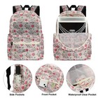 Mesh Backpack For Girls  Kids Semi-transparent School Bookbag Women See Throu   