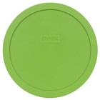 Pyrex 7402-pc 6 7-cup Green Food Storage Replacement Lid  2-pack 