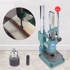 Leather Hole Puncher Hand Punch Machine Manual Embossing Imprinting Press Tool