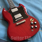H Custom Shop Sg Red Angus Young Electric Guitar Usa In Stock Free Shipping