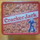 Vintage 1970 s  Aladdin Cracker Jack Metal Lunch Box With Thermos