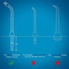 Waterpik Replacement Heads  Picks - 6 Flosser Tips For Plaque Removal