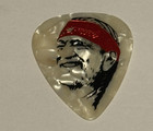 Willie Nelson Guitar Pick Tour Concert Stage Plectrum To All The Girls Very Rare