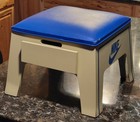 Vintage 70s-80s Nike Fitting Stool Store Display Rare Advertising Sneaker Bench
